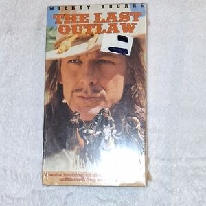 SEALED VHS. Mickey Rourke In,  THE LAST OUTLAW.